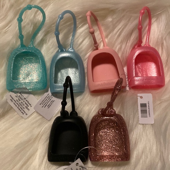 🎉 6 PC Mixed Rubber Pocketbac Holders - Picture 3 of 6
